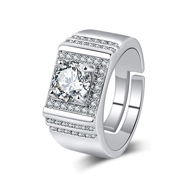 Classic Men's Ring (Buy 1 Get 1 Free)--Adjustable ring size