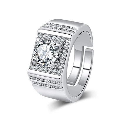 Classic Men's Ring (Buy 1 Get 1 Free)--Adjustable ring size
