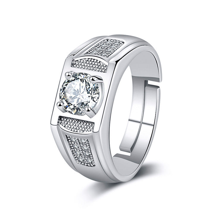 Classic Men's Ring (Buy 1 Get 1 Free)--Adjustable ring size
