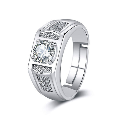 Classic Men's Ring (Buy 1 Get 1 Free)--Adjustable ring size