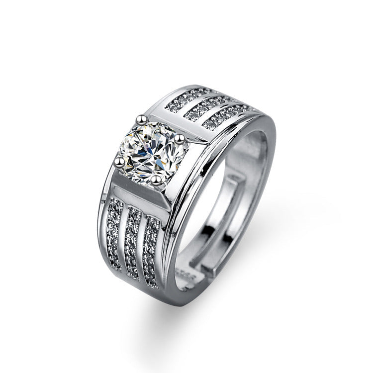 Classic Men's Ring (Buy 1 Get 1 Free)--Adjustable ring size
