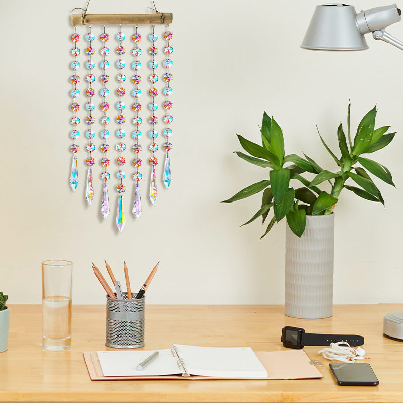 Colorful Crystal Wind Chime Pendant