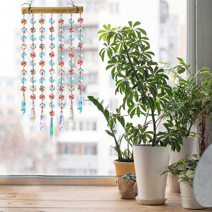 Colorful Crystal Wind Chime Pendant