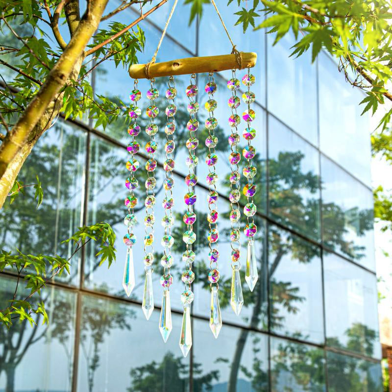 Colorful Crystal Wind Chime Pendant