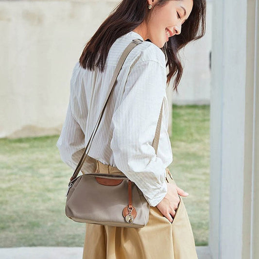 Fashionable and Versatile Large-Capacity Nylon Shoulder Bag