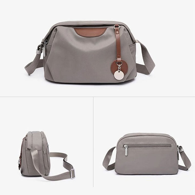 Fashionable and Versatile Large-Capacity Nylon Shoulder Bag