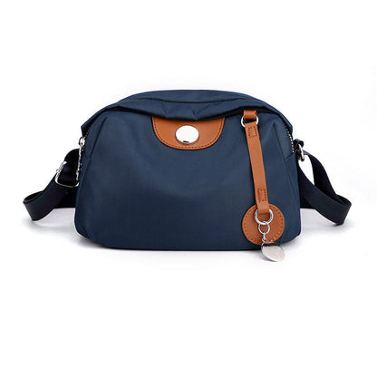 Fashionable and Versatile Large-Capacity Nylon Shoulder Bag