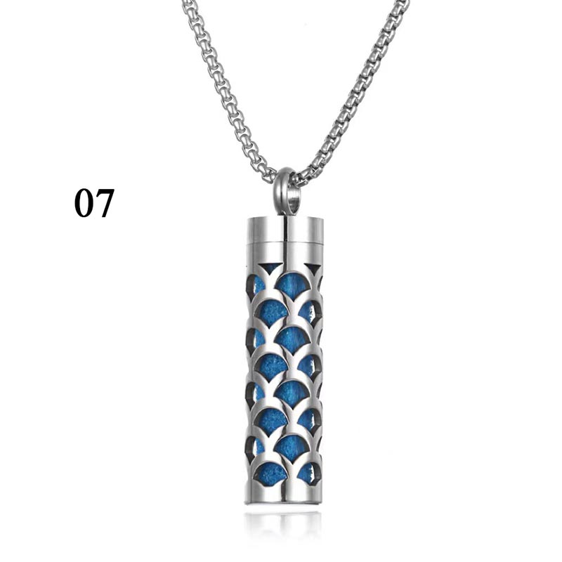 Stainless Steel Aromatherapy Necklace