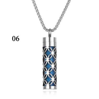 Stainless Steel Aromatherapy Necklace