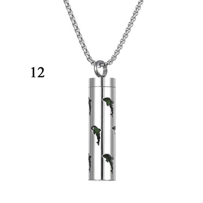 Stainless Steel Aromatherapy Necklace