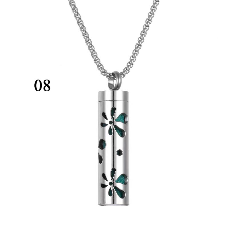 Stainless Steel Aromatherapy Necklace