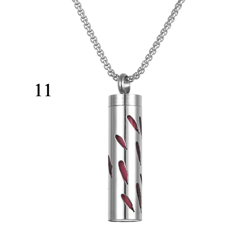 Stainless Steel Aromatherapy Necklace