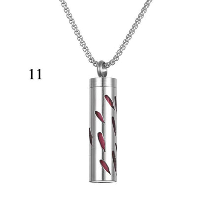 Stainless Steel Aromatherapy Necklace