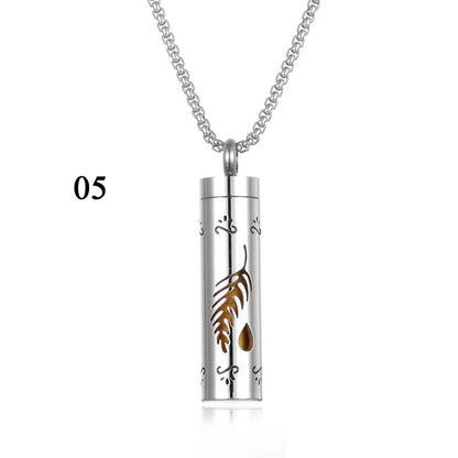 Stainless Steel Aromatherapy Necklace