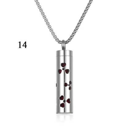 Stainless Steel Aromatherapy Necklace
