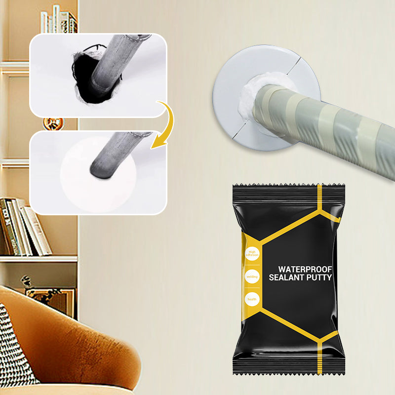 🚨Flash Sale Alert✨Moldable Waterproof Sealant Putty, Fast Sealing for Gaps, Pipes & Cracks