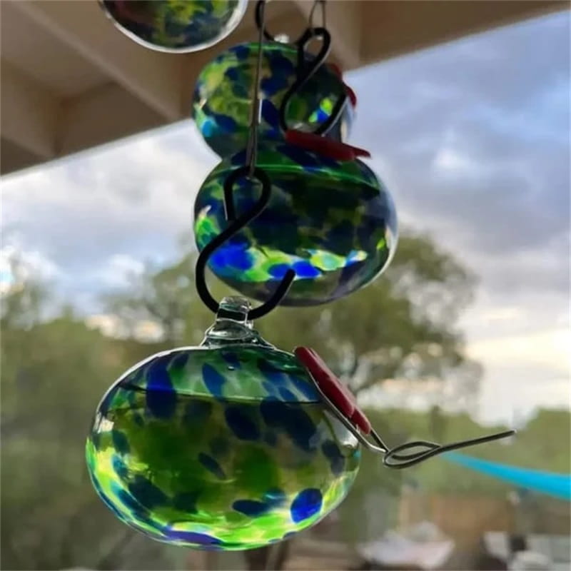 Hummingbird Wind Chime Feeder