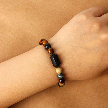 Astrological Tiger Eye Stone Bracelet