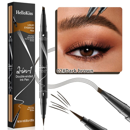🔥Buy 1 Get 1 Free🔥2-In-1 Waterproof Long-Lasting Eyebrow Pen