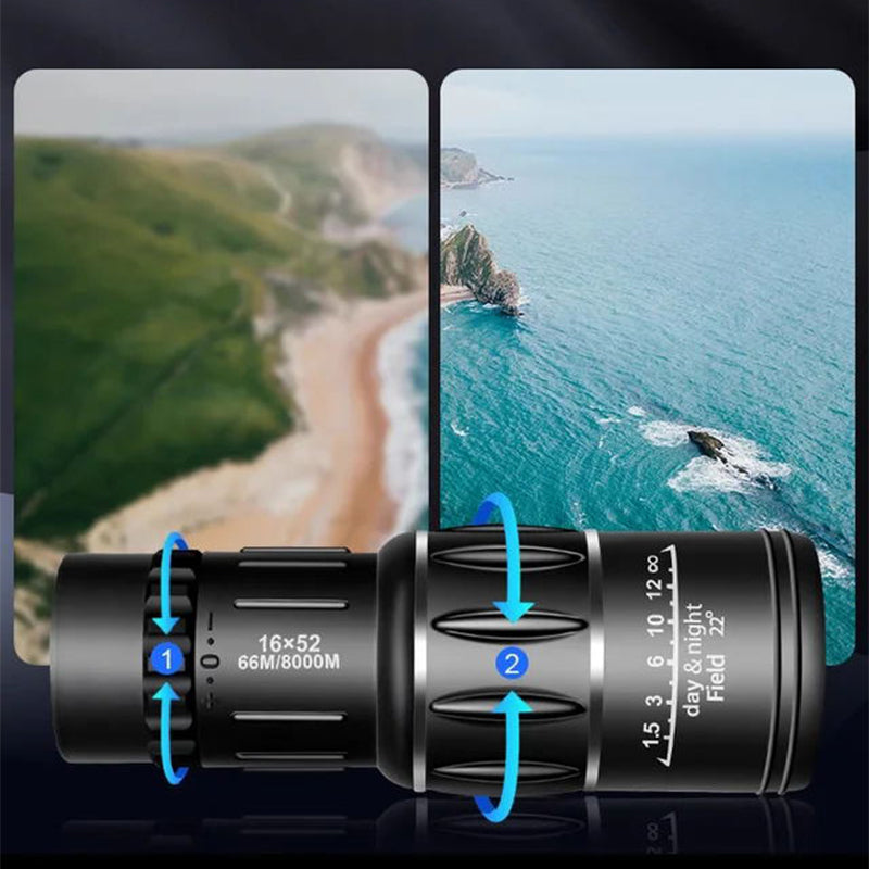 ⏰Limited Time Sale 49% OFF🔥Portable High Magnification Monocular Telescope👁️
