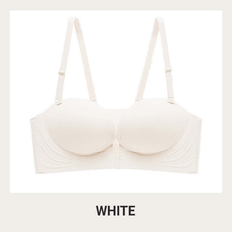 🌟Invisible Strap Front Buckle Push Up Bra🥰