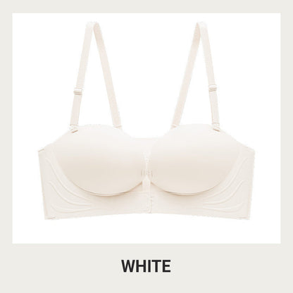 🌟Invisible Strap Front Buckle Push Up Bra🥰