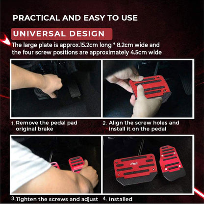 📢LAST DAY SALE ONLY＄ 19.99!🔥Car Anti-Skid Pedal - Secure Grip & Easy Install, Prevents Foot Slipping for Safe Driving 📦