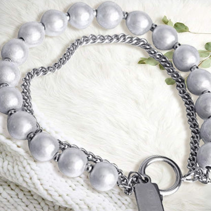 Glow Pearls Double Layers Bracelet