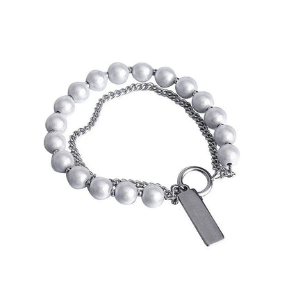 Glow Pearls Double Layers Bracelet