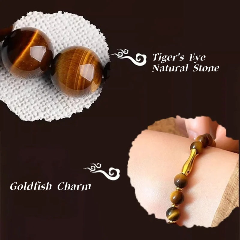 Tiger Eye Beaded Bracelet
