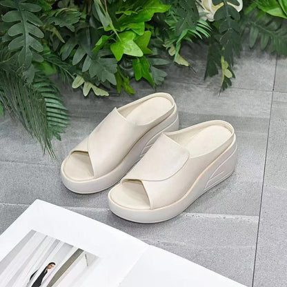👡 50% OFF NOW! ✨ Elevation 5.5 cm Inclined Heel Sandals – Comfortable Lift, Stylish Design & Perfect for Daily Wear 🌸