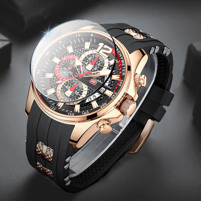 Men's Waterproof Fashion Sports Watch with Luminous