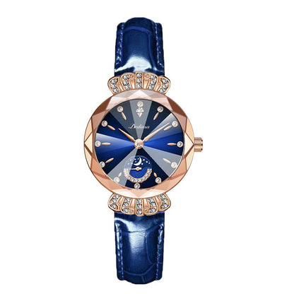 🔥Women's Fashionable Diamond Moon Star Watch