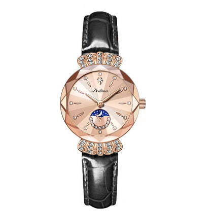 🔥Women's Fashionable Diamond Moon Star Watch