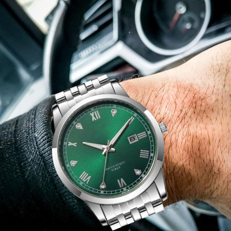 Business Men's Stainless Steel Wrist Watch