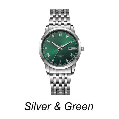 Business Men's Stainless Steel Wrist Watch