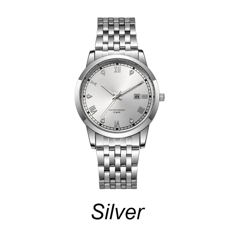 Business Men's Stainless Steel Wrist Watch