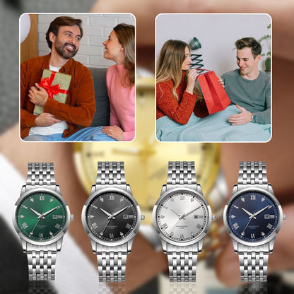 Business Men's Stainless Steel Wrist Watch