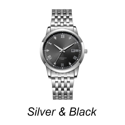 Business Men's Stainless Steel Wrist Watch