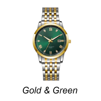 Business Men's Stainless Steel Wrist Watch