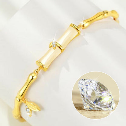 Hetian Jade Bamboo Bracelet