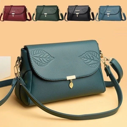 New Fashion Multi-Layer Women's Leather Bag