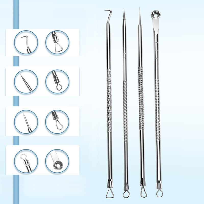 50% OFF🔥Stainless Steel Blackhead Remover Tool Kit