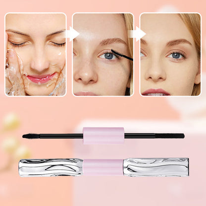 ✨ LIMITED‑TIME 50% OFF! ⚡ 2‑in‑1 Volumizing & Curling Mascara – Waterproof, Clump‑Free ✨