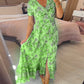 💃End of Season Sale 55% OFF🔥 Print-cozy v-neck long-dress