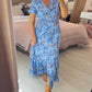💃End of Season Sale 55% OFF🔥 Print-cozy v-neck long-dress