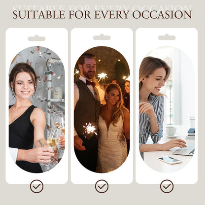 Elegant and light pearl earrings