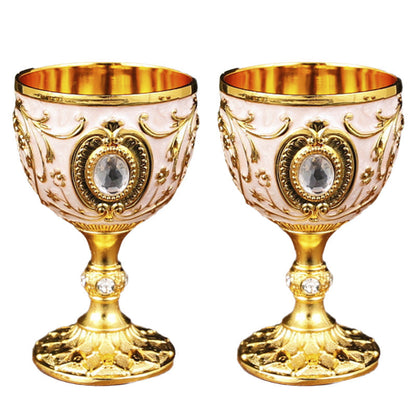 🎁 Exquisite Vintage Engraved Wine Goblet