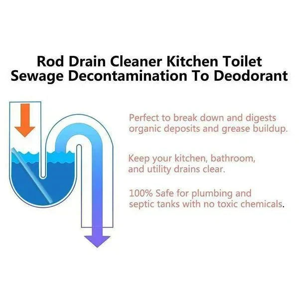 🔥Christmas Hot Sale - Drain Cleaner Sticks