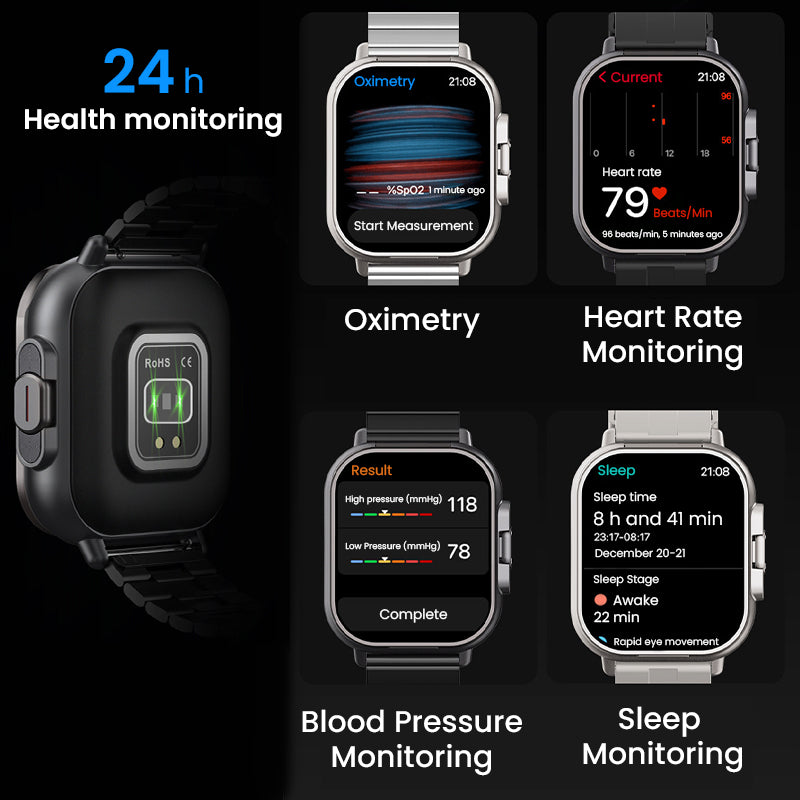 🔥2025 new hot sale🔥 2-in-1 Bluetooth Earphones Smartwatch